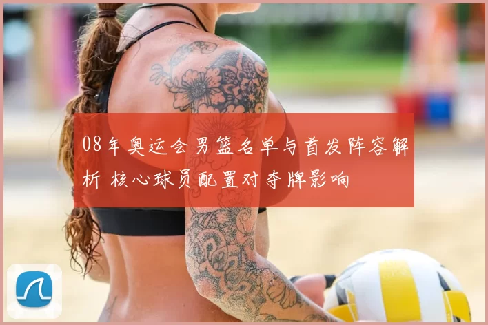 08年奥运会男篮名单与首发阵容解析 核心球员配置对夺牌影响